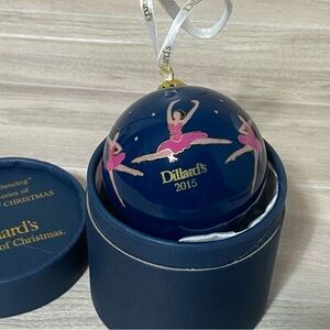 DILLARDS 2015 12 Days of Christmas Nine Ladies Dancing Christmas Ornament